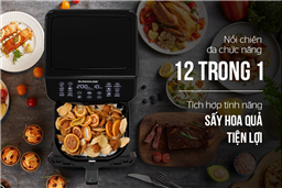 8 công thức sấy hoa quả bằng nồi chiên không dầu “ăn là mê”